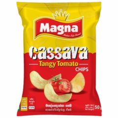 Radiant Magna Cassava Chips Tangy Tomato 50g