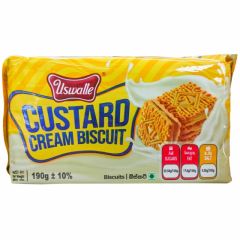 Uswatte  Custard Cream Biscuits190g