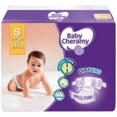 HEMAS BABY CHERAMY DIAPERS SMALL 3-7KG 36PCS