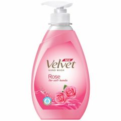 HEMAS VELVET HAND WASH (ROSE) 250ML