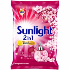 Unilever Sunlight 2 In 1 Clean & Sakura Fresh Detergent Powder 1kg