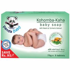 Natures Secrets Panda Baby Kohomba Kaha Baby Soap 75g*5