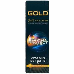 HEMAS GOLD 3 IN 1 POWER PROTECT VITAMIN FACE CREAM 25G