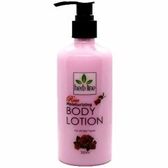 Herb Line Rose Moisturizing Body Lotion 300 ml