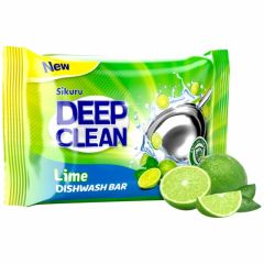 New Sikuru Deep Clean Lime Dishwash Bar 100g